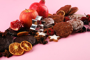 Typical German Gingerbreads such as Lebkuchen and Aachener Printen
