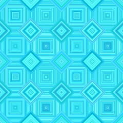Abstract geometric diagonal square mosaic tile pattern background - seamless design