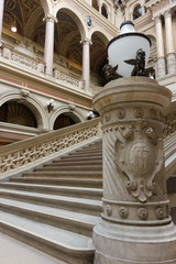 Freitreppe vom Justizpalast in Wien 