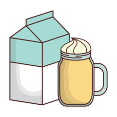 milk box design