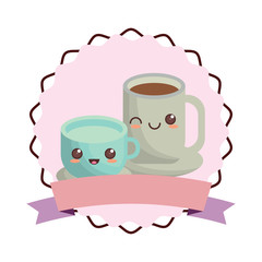 kawaii coffee design