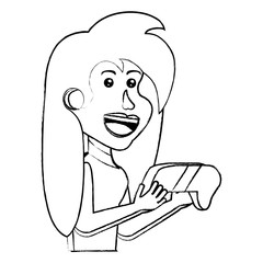 cartoon kid with videogames design