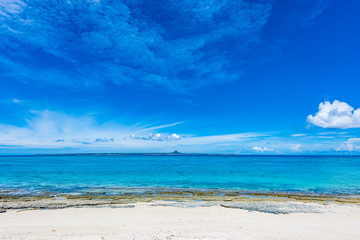 沖縄　水納島の海 Minnajima Island, okinawa, japan