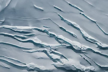 Crédence de cuisine en verre imprimé Denali Denali National Park aerial view