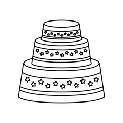 birthday cake icon 