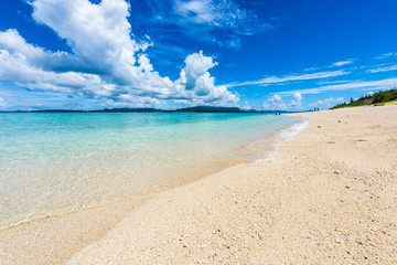 沖縄　水納島の海 Minnajima Island, okinawa, japan