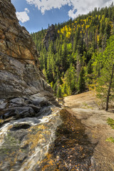 Cow Creek above Bridal Veil Falls in Autumn