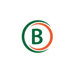 B Company Logo Vector Template Design Illustration