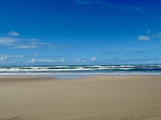 Beach on the Fraser Island, Australia