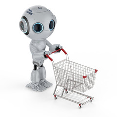 mini robot shopping