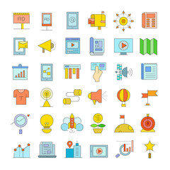 advertising and marketing icons
