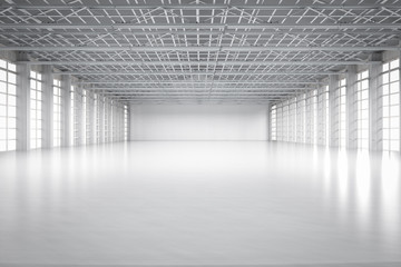 empty factory interior