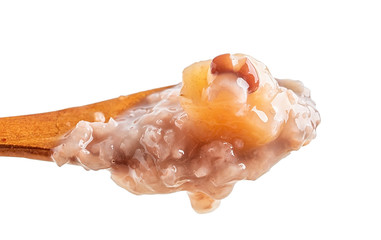 a spoonful of red bean Sydney porridge