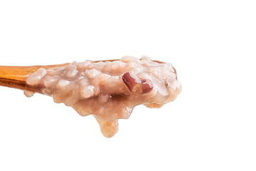 a spoonful of red bean Sydney porridge