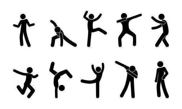 Ballet, Dance, Dancing, Stickman, Stick Figure - Dancing Stick