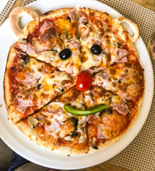 Pizza  bear for children