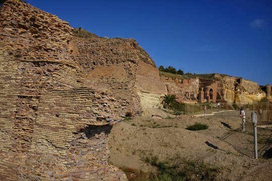 villa ruins of nerone at anzio