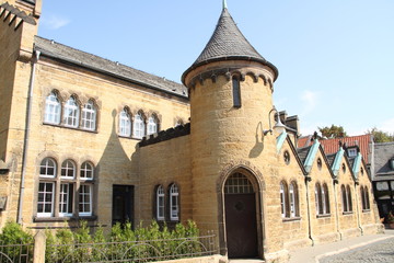 Fototapeta na wymiar alte Schule in Goslar 3