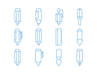 pen and pencil icons
