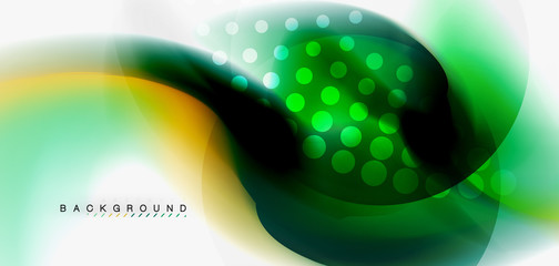 Fluid flowing wave abstract background