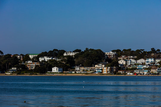 Poole Harbour And Sandbanks Dorset Uk