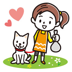 犬のフンの後始末