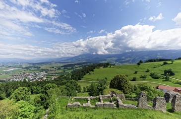 Obraz premium Castle Ruin Rabenstein
