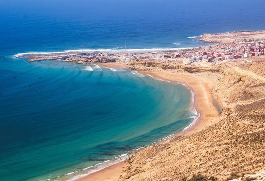 High View of Imsouane's Village, Morocco