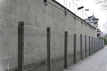 Gedenkstätte Berlin-Hohenschönhausen, ehemalige Haftanstalt der Staatssicherheit der DDR, Außenansicht Berlin, Deutschland, Europa