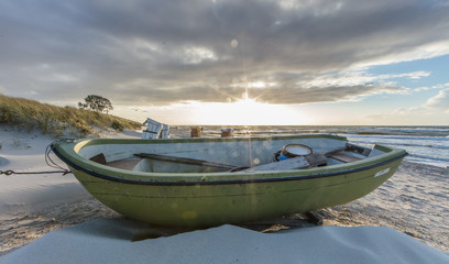 Fischerboot am meer