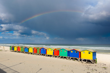 Muizenberg South Africa Rainbow 