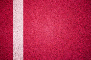 Fototapeta premium red running racetrack