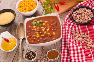 Beef chili.