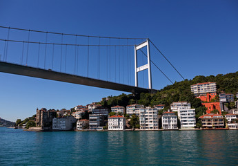 Fatih Sultan Mehmet bridge Istanbul