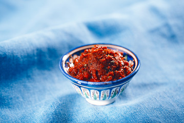 Traditional home-made harissa - 223977320