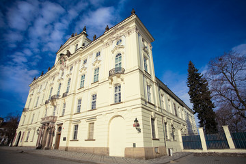 The archbishop palace near Prague castle