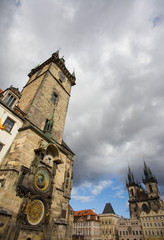 Fototapeta na wymiar Old town square Prague