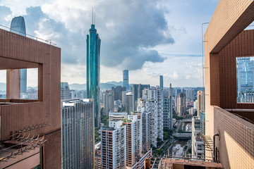 Shenzhen Luohu District intensive real estate properties