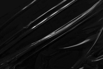 Black abstract background. Future line.
