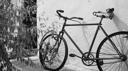 Naklejka na ściany i meble Fahrrad Nostalgie