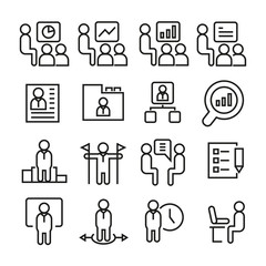 business management icons