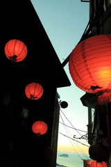 台湾九份の夜景