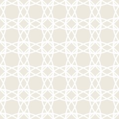 Fototapeta premium Seamless neutral geometrical pattern