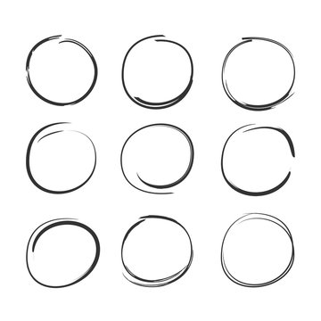 doodle oval marker elements