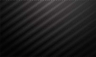 Gradient dark background with diagonal stripes. Lighting beam. Vector Illustration.