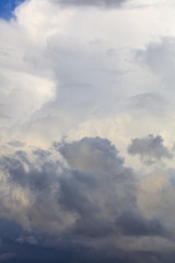 Beautiful clouds in the sky as a background