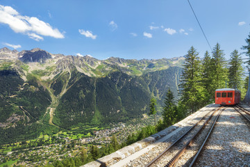 Traveling to high French Alps in summer