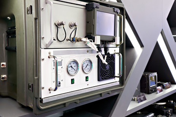 Aviation devices for aircraft at exhibition