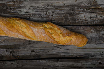 Fresh baguette delish crispy