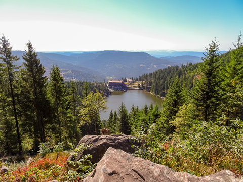Mummelsee im Schwarzwald 